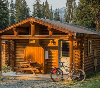 Togwotee Mountain Lodge Cabin in Summer